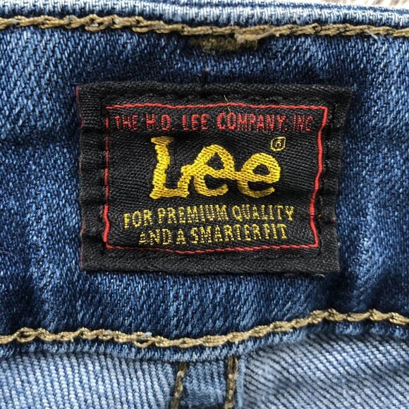 Lee Womens Jeans Size 16WP Smart Fit Stretch Blue Denim Classic Casual Straight - Picture 3 of 16